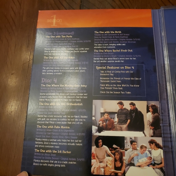 🎈2/$15 Friends season 1 DVD box set - Picture 10 of 10